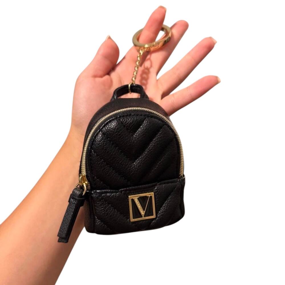 Victoria's Secret 2021 Mini Backpack Keychain Set - Picture 2 of 7